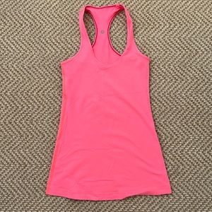 Lululemon Cool Racerback Tank — Pink Lemonade — Size 4